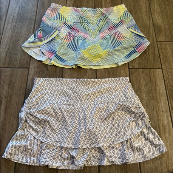 Lucky in Love Dresses & Skirts - Lucky in Love Multicolor and Gray Mini Skirts set of 2 size Large